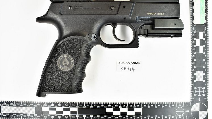 Firearm used in the shooting