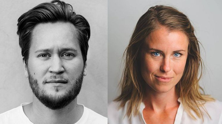 Erik Modig och Linda Malmgren är nya medlemmar i Sveriges Kommunikatörers styrelse.