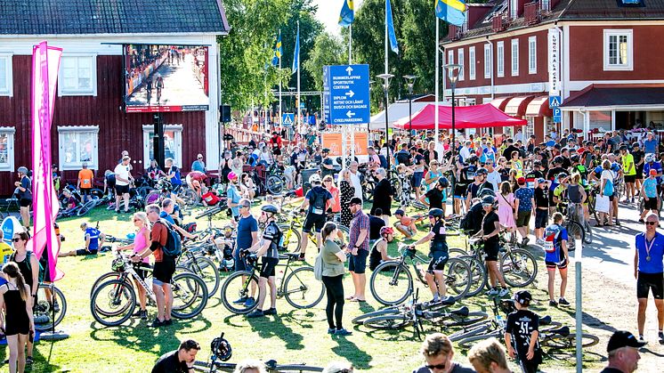 Cykelvasan 2022 målområdet