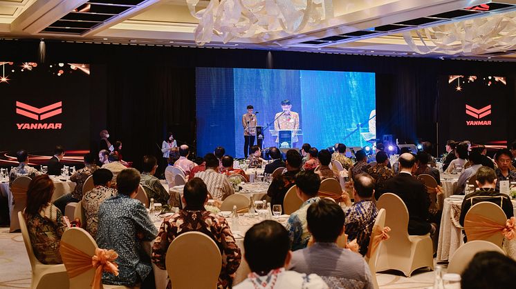 PT. Yanmar Diesel Indonesia celebrates its 50th anniversary.