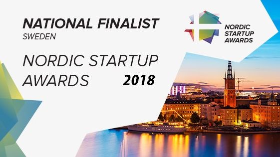GU Ventures national finalist in the Nordic Startup Awards!