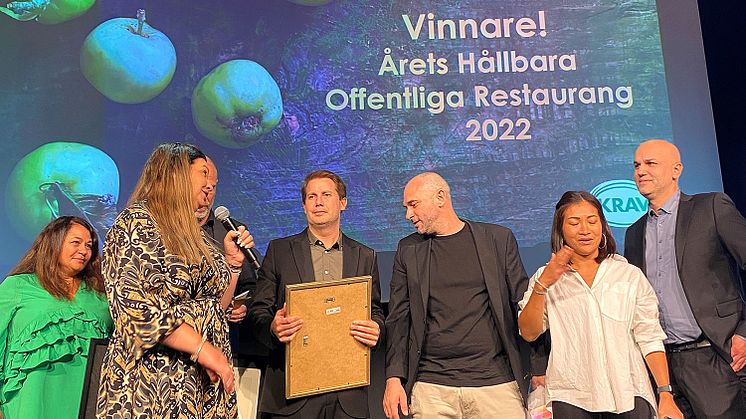 Årets hållbara restaurang 2022 är Rudanskolan i Haninge. 