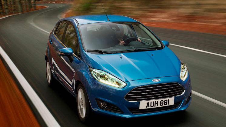 Ford Fiesta on myydyin pienikokoinen auto Euroopassa; Fiestan 1.0-litraiseen EcoBoost –malliin saa nyt PowerShift-automaattivaihteiston