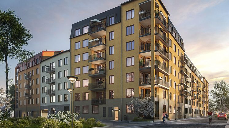 Säljstart för Riksbyggens kommande seniorbostäder i Norrtälje hamn