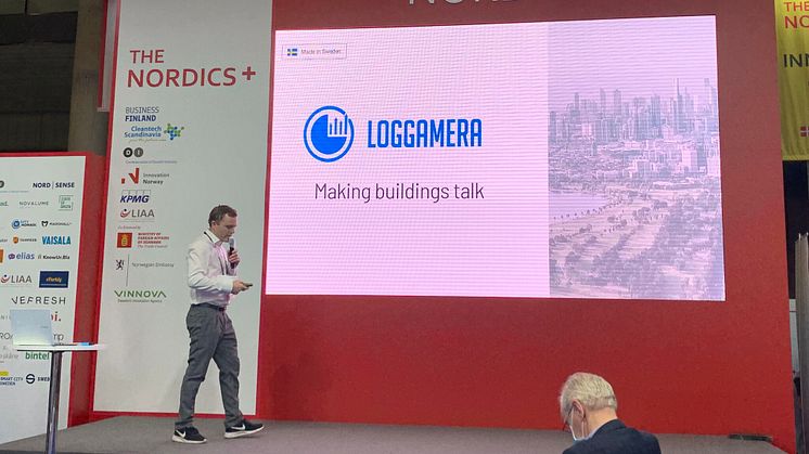 Loggamera på Smart City Expo World Congress i Barcelona