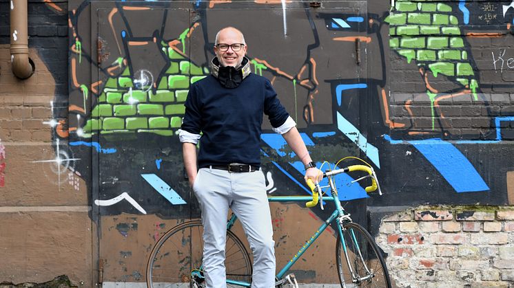 Fredrik Carling CEO Hövding, ​Das schwedische Unternehmen verzeichnet mit seinem Airbag-Fahrradhelm eine Steigerung der Verkaufszahlen um 118 Prozent in der zweiten Jahreshälfte 2018