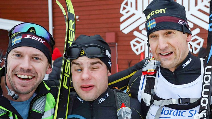 Emil Jönsson, Zebastian Modin og Jerry Ahrlin