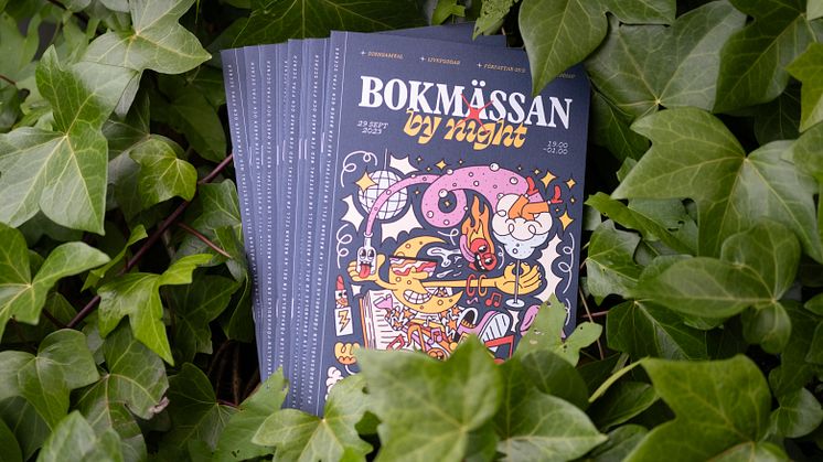 Programsläpp för Bokmässan by Night: Sveriges klubbigaste bokklubb kommer tillbaka