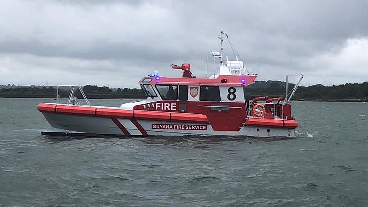 Image - Fischer Panda UK - Fischer Panda UK has joined with aluminium boat builder Aluminium Marine Consultants (AMC) to equip their latest high-performance fire-fighting vessel,  Barracuda, with air conditioning, power and digital switching systems