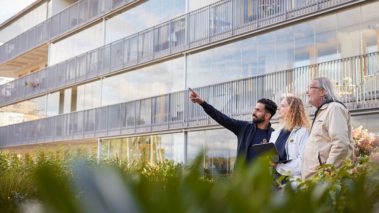 I arbetet med framtagning av hållbarhetsplanerna kommer HSB Skåne att titta på alla dimensioner som rör fastigheten. 