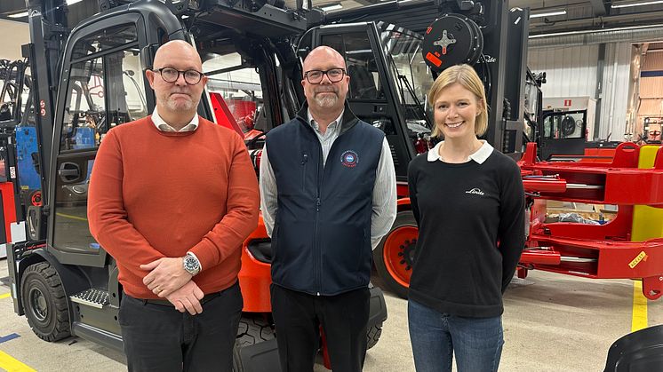 Linde Material Handling och Motorbranschcollege