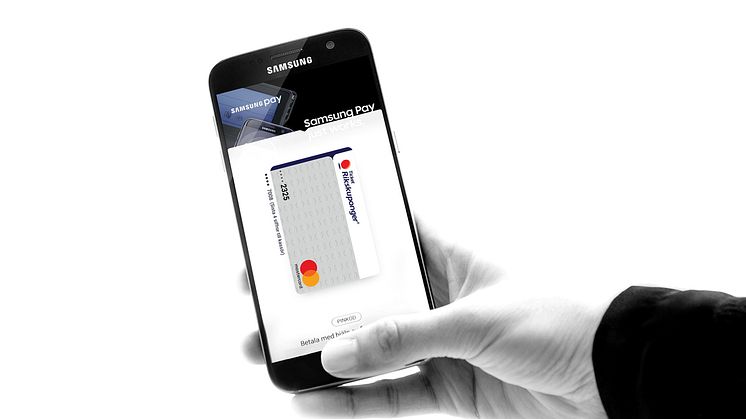 Edenreds lunchförmån Rikskuponger erbjuder snart över 120 000 kortanvändare att betala med Samsung Pay!