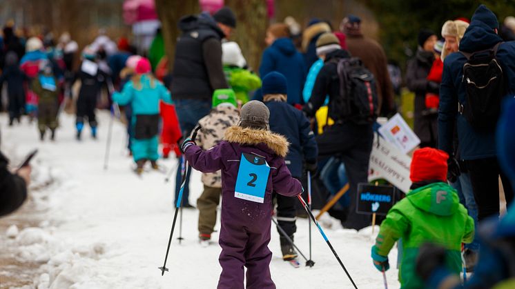 Barnens Vasalopp kördes också den 14 januari i år. Foto: Martin Ohlson