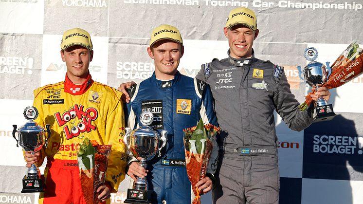 Helling kopplade grepp om andraplatsen i Clio Cup JTCC