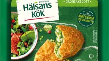 Denne kødfri spinat- og osteburger fra Hälsans Kök er blevet et stort hit på det danske marked.