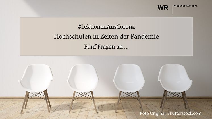 Was lernen wir aus Corona? – Präsidentin Prof. U. Tippe der TH Wildau im Interview mit dem Wissenschaftsrat (Bild: Original Shutterstock.com/Wissenschaftsrat bearbeitet)