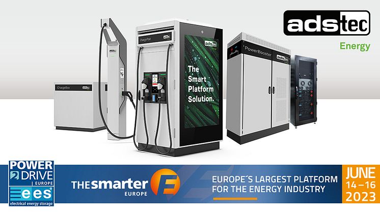 ADS-TEC Energy präsentiert auf „The smarter E Europe“ hochintegrierte und batteriebasierte Plattformlösungen 