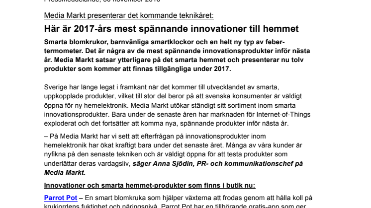 Här är 2017-års mest spännande innovationer till hemmet