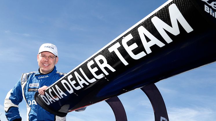 Andersson hoppas på drömfinal för Dacia i STCC