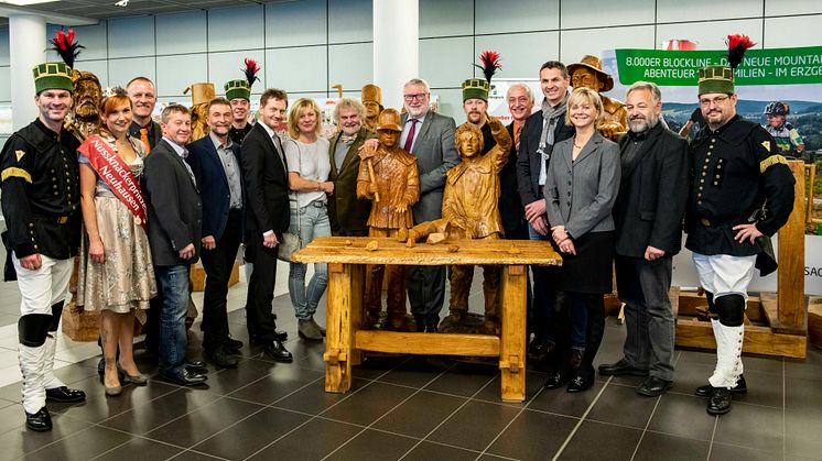 Gemeinschaftspräsentation im Flughafen Dresden 