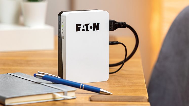 Eaton 3S Mini skyddar ditt smarta hem från mindre strömavbrott