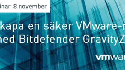  Skapa en säker VMware-miljö med Bitdefender GravityZone