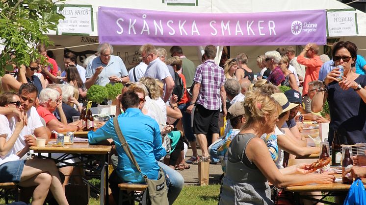 Skånes Matfestival lockade 8500 till Brösarp