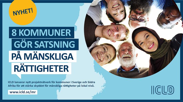 På Internationella dagen för mänskliga rättigheter meddelar ICLD att åtta svenska kommuner är antagna till en ny satsning som ska stärka kommuners skydd för mänskliga rättigheter samtidigt som de stärker demokratin på lokal nivå. 