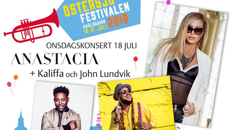 Hiphop och reggaestjärna tillsammans med Melloaktuell artist bokade till Östersjöfestivalens onsdagskonsert 