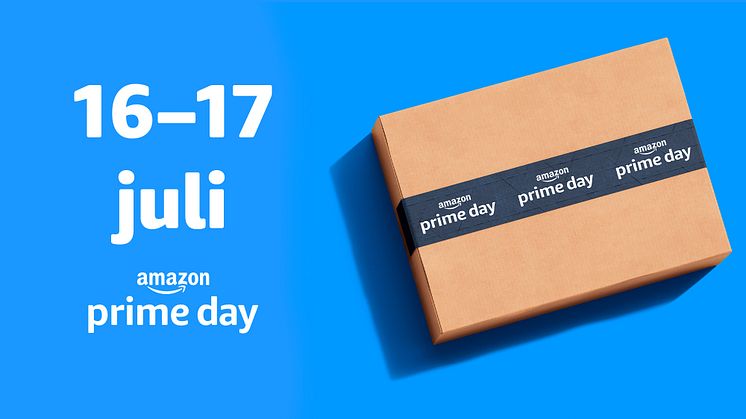 Amazon Prime Day är tillbaka i Sverige 16 - 17 juli med tiotusentals exklusiva erbjudanden för Prime-medlemmar