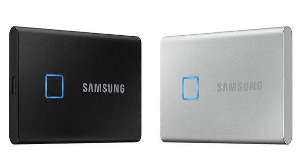 Samsungin SSD T7 Touch