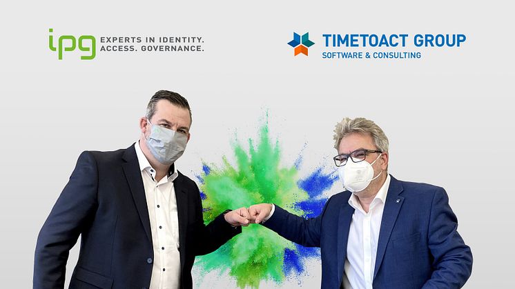  Marco Rohrer, Group CEO IPG, (l.) und Felix Binsack, Geschäftsführer der TIMETOACT GROUP. Foto: TIMETOACT GROUP 