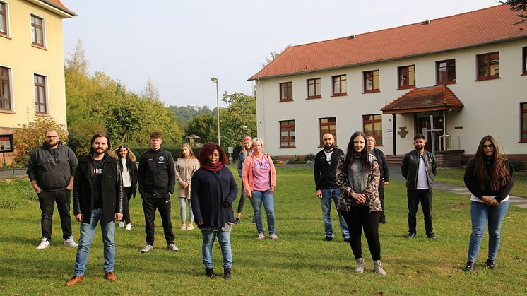 Herzlich Willkommen: An der Hephata-Akademie hat der erste Jahrgang mit der neuen, generalistischen Pflegeausbildung begonnen.