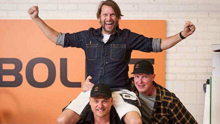 BOLIST lanserar BYGGLIVET – ett nytt byggprogram med Johnnie och Mattias