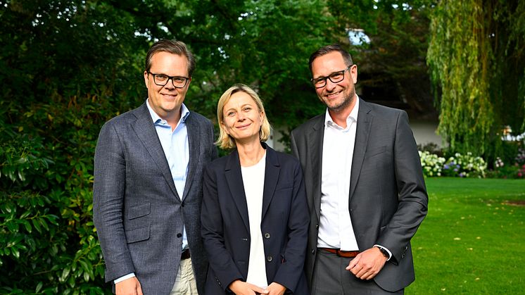 Der neue Avacon-Vorstand: Vorstandsvorsitzender Marten Bunnemann, Personalvorständin Marit Müller und Technikvorstand Rainer Schmittdiel