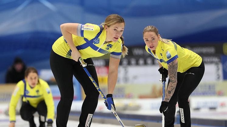 OS - träning nationalarena curling Bild WCF