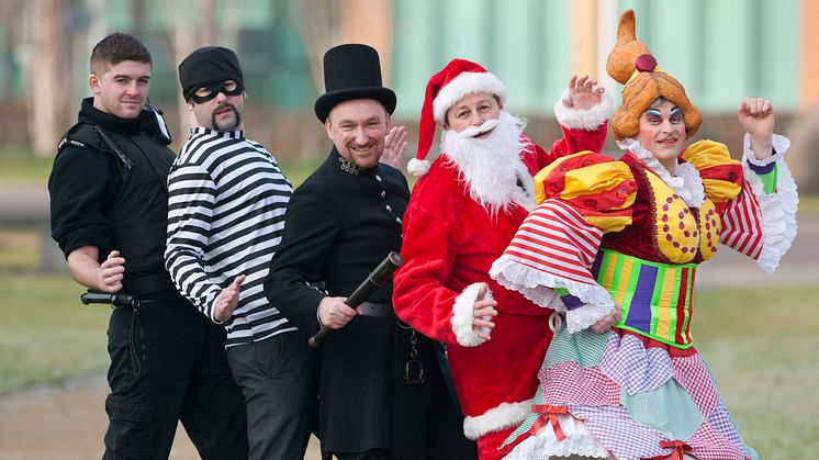 Santa helps police keep you safe this Christmas