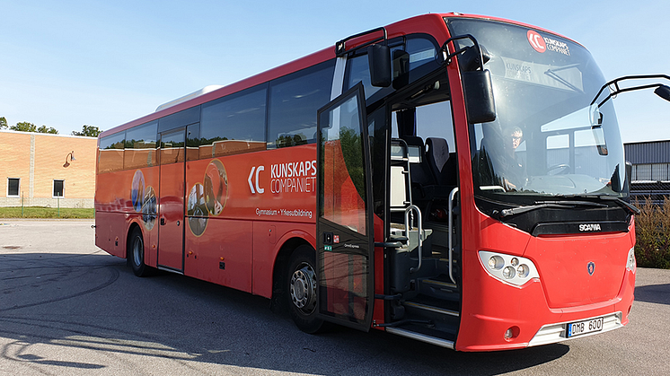 Kunskapscompaniet utbildar bussförare i Eskilstuna och Nyköping