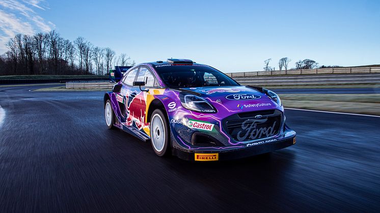 Před premiérou na Rallye Monte Carlo představuje tým M-Sport Ford jezdeckou sestavu a závodní barvy vozu M-Sport Ford Puma Hybrid Rally1 