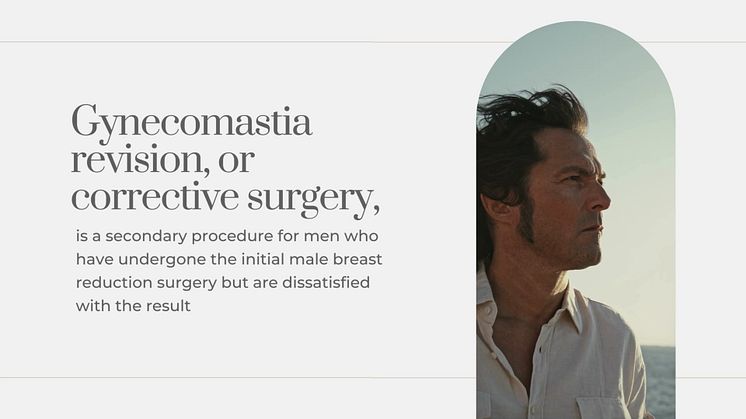 What is gynecomastia revision surgery, and when is it necessary?