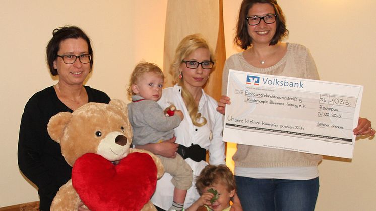 Soziales Netzwerk für Bärenherz: Antonia Böttcher sammelt Spenden über Facebook