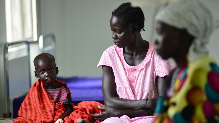 Sydsudan riskerar näringskris om inte våldet tar slut