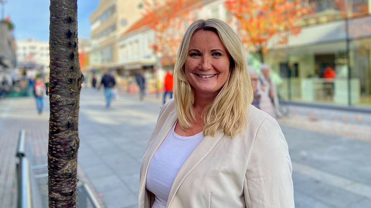 SKAL LEDE ERNST: Kristin Frigstad blir hotelldirektør ved Kristiansands mest ærverdige hotell, Clarion Hotel Ernst.