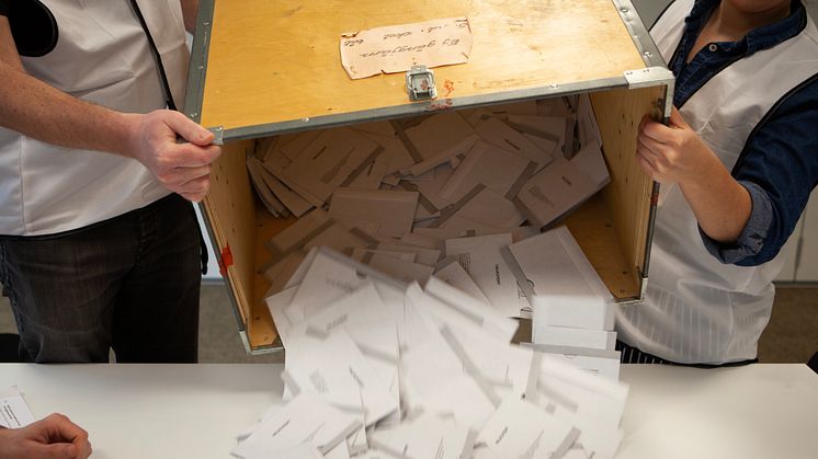 EU-valet genomfördes den 9 juni i Sverige. Foto: Valmyndigheten/Fialotta Bratt