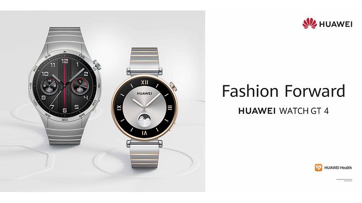 NYA HUAWEI WATCH GT 4: Där mode möter innovation