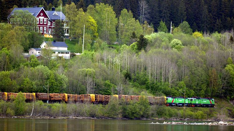 Timber transport Green Cargo