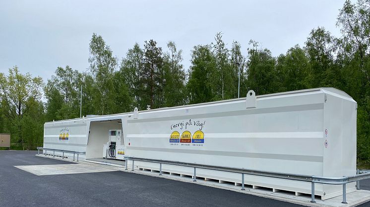 Skoogs Bränsle öppnar ny tankstation i Piteå
