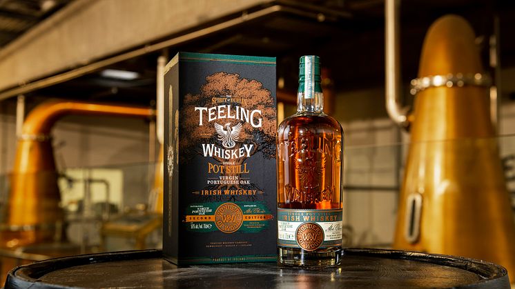 Teeling Wonders of Wood Single Pot Still Virgin Portuguese Oak 