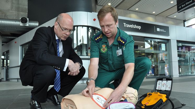 Life-saving initiative at Greater Manchester bus stations