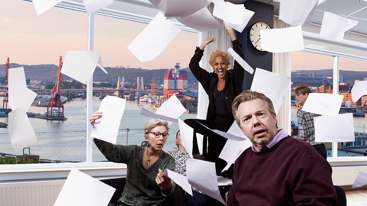 Marie Delleskog, Hannah Alem Davidson, Fredrik Evers. Foto: Ines Sebalj.